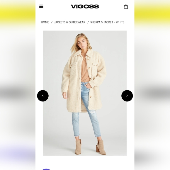 Teddy jacket Vigoss size 1X - Picture 2 of 8